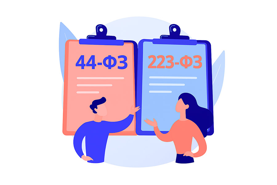 Чем отличается 223 и 44 ФЗ